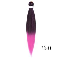 Unisex Simple Style Street Low Temperature Wire Long Straight Hair Wigs sku image 30