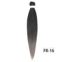 Unisex Simple Style Street Low Temperature Wire Long Straight Hair Wigs sku image 35