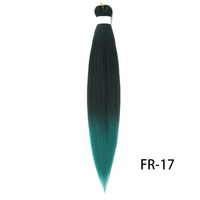 Unisex Simple Style Street Low Temperature Wire Long Straight Hair Wigs sku image 36