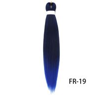 Unisex Simple Style Street Low Temperature Wire Long Straight Hair Wigs sku image 38