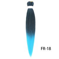 Unisex Simple Style Street Low Temperature Wire Long Straight Hair Wigs sku image 37