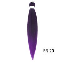 Unisex Simple Style Street Low Temperature Wire Long Straight Hair Wigs sku image 39