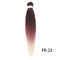 Unisex Simple Style Street Low Temperature Wire Long Straight Hair Wigs sku image 42