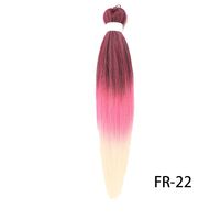 Unisex Simple Style Street Low Temperature Wire Long Straight Hair Wigs sku image 41