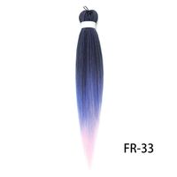 Unisex Simple Style Street Low Temperature Wire Long Straight Hair Wigs sku image 52