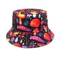 Unisex Cartoon Style Mushroom Wide Eaves Bucket Hat sku image 47