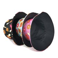 Women's Cute Flower Mushroom Printing Flat Eaves Bucket Hat main image 5