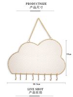 Wholesale Jewelry Nordic Style Clouds Metal Jewelry Rack main image 3