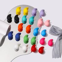 Wholesale Jewelry Cute Water Droplets Arylic Ear Studs main image 5
