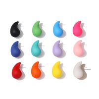 Wholesale Jewelry Cute Water Droplets Arylic Ear Studs main image 3