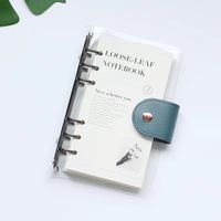 1 Piece Letter Learning Pvc Paper Preppy Style Loose Spiral Notebook sku image 3