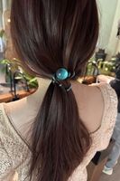 Simple Style Solid Color Arylic Hair Tie main image 5