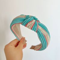 Moderner Stil Mehrfarbig Tuch Handgemacht Haarband sku image 1