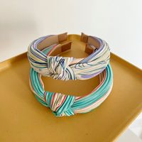Moderner Stil Mehrfarbig Tuch Handgemacht Haarband main image 3