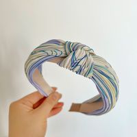 Moderner Stil Mehrfarbig Tuch Handgemacht Haarband sku image 4