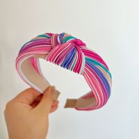 Moderner Stil Mehrfarbig Tuch Handgemacht Haarband sku image 2