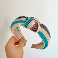 Moderner Stil Mehrfarbig Tuch Handgemacht Haarband sku image 3