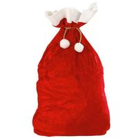 Christmas Cute Christmas Tree Santa Claus Snowman Gold Velvet Party Gift Bags sku image 1