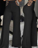 Women's Daily Street Casual Solid Color Ankle-length Full Length Casual Pants main image 4