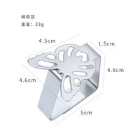 Fashion Solid Color Stainless Steel Tablecloth Clip sku image 4