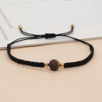 Fresa Piedra Natural Yoga Siete Chakra Natal Cuerda Roja Pulsera De Pareja sku image 25