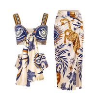 Women's Sexy Printing Printing 2 Pieces Set One Piece Swimwear main image 1