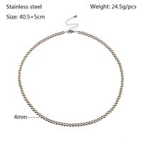 Simple Style Geometric Titanium Steel Bracelets In Bulk sku image 24