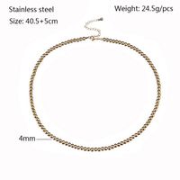 Simple Style Geometric Titanium Steel Bracelets In Bulk sku image 35