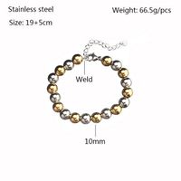 Simple Style Geometric Titanium Steel Bracelets In Bulk sku image 26