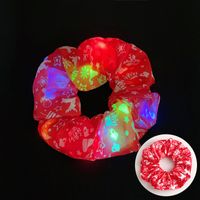 Neuheit Einfarbig Künstlicher Kristall Leuchtend Haargummi 1 Stück sku image 25
