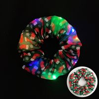 Novelty Solid Color Artificial Crystal Luminous Hair Tie 1 Piece sku image 26