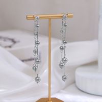1 Pair Sweet Bell Plastic Plating Women's Drop Earrings sku image 2