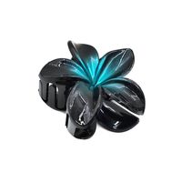 Fairy Style Flower Synthetic Resin Stoving Varnish Hair Claws sku image 16