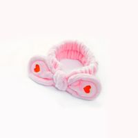 Cute Bows Flannel Wide-brimmed Embroidery Hairband sku image 8