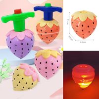 Colorful Music Light-emitting Gyro Children's Rotary Table Flash Electric Toy Imitation Wooden Top sku image 4