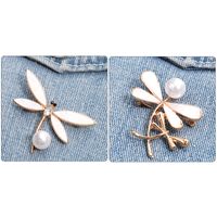 Sweet Butterfly Imitation Pearl Alloy Women's Brooches main image 1