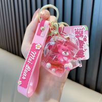1 Piece Cute Donuts Arylic Alloy Women's Bag Pendant Keychain sku image 4