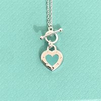 Stainless Steel IG Style Casual Vintage Style Heart Shape Enamel Pendant Necklace main image 4