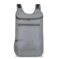 Sports Solid Color Square Zipper Functional Backpack sku image 19