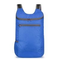 Sports Solid Color Square Zipper Functional Backpack sku image 16