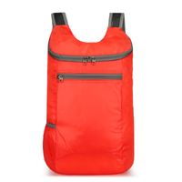 Sports Solid Color Square Zipper Functional Backpack sku image 18