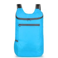 Sports Solid Color Square Zipper Functional Backpack sku image 20