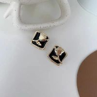 1 Pair Fashion Flower Butterfly Bow Knot Alloy Inlay Artificial Pearls Rhinestones Shell Women's Earrings sku image 67