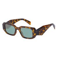 Irregular Frame Clashing Color Sunglasses Wholesale Nihaojewelry sku image 7
