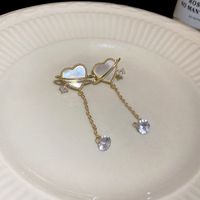 Simple Style Geometric Alloy Artificial Gemstones Women's Earrings 1 Pair sku image 11