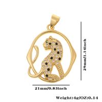 Casual Animal Zircon Copper Wholesale Charms Jewelry Accessories main image 4