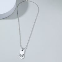 Casual Geometric Stainless Steel Men's Necklace main image 3
