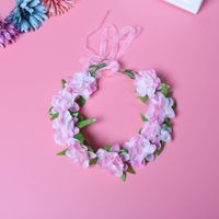 Simple Style Flower Cloth Flowers Hair Band main image 4