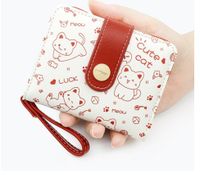 Women's Cartoon Pu Leather Zipper Wallets sku image 5