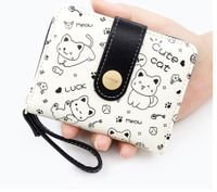 Women's Cartoon Pu Leather Zipper Wallets sku image 6